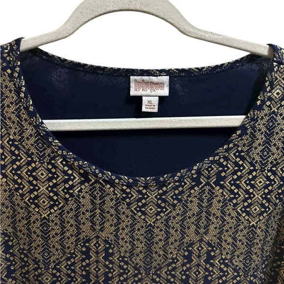 LuLaRoe Elegant Irma Top size XL - Picture 3 of 6